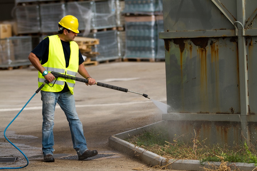 Some Commercial Cleaning Companies specialize in periodically power washing the exteriors of all types of businesses. 